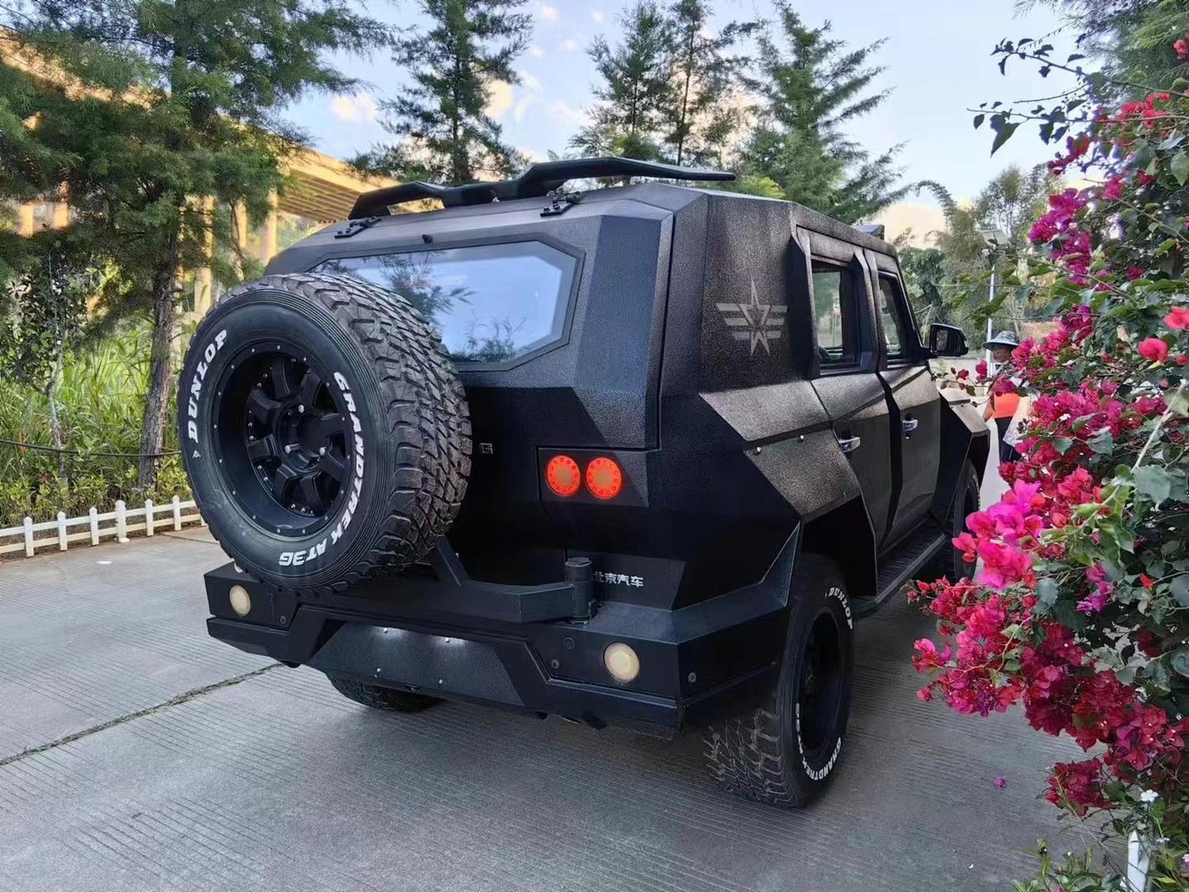 17,18年出厂的防弹a1级,出口专用车型,北汽bj80捍卫者!