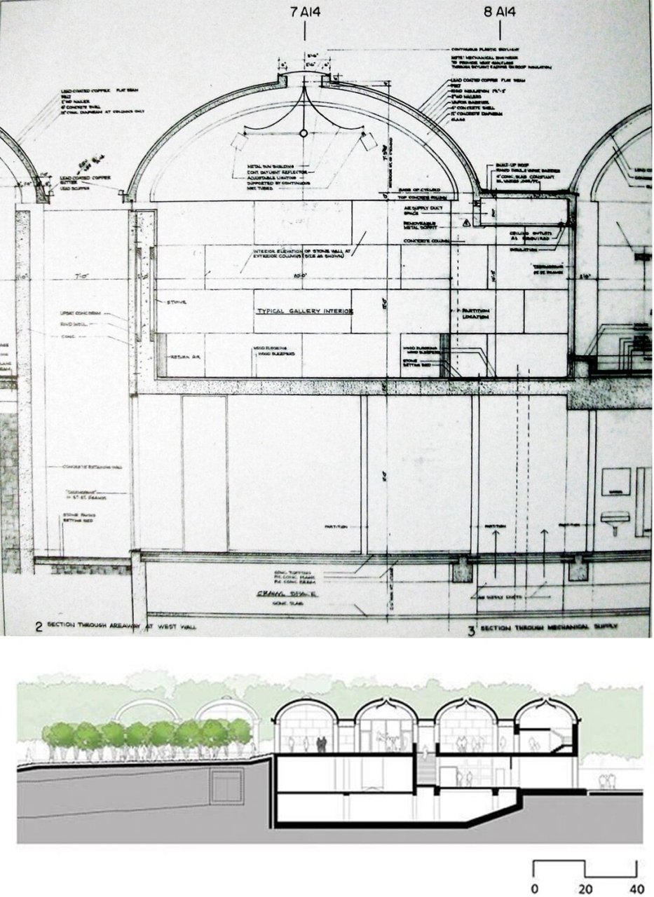 建筑设计|经典自然采光名作:金贝尔美术馆 建筑师:路易斯·康 地点