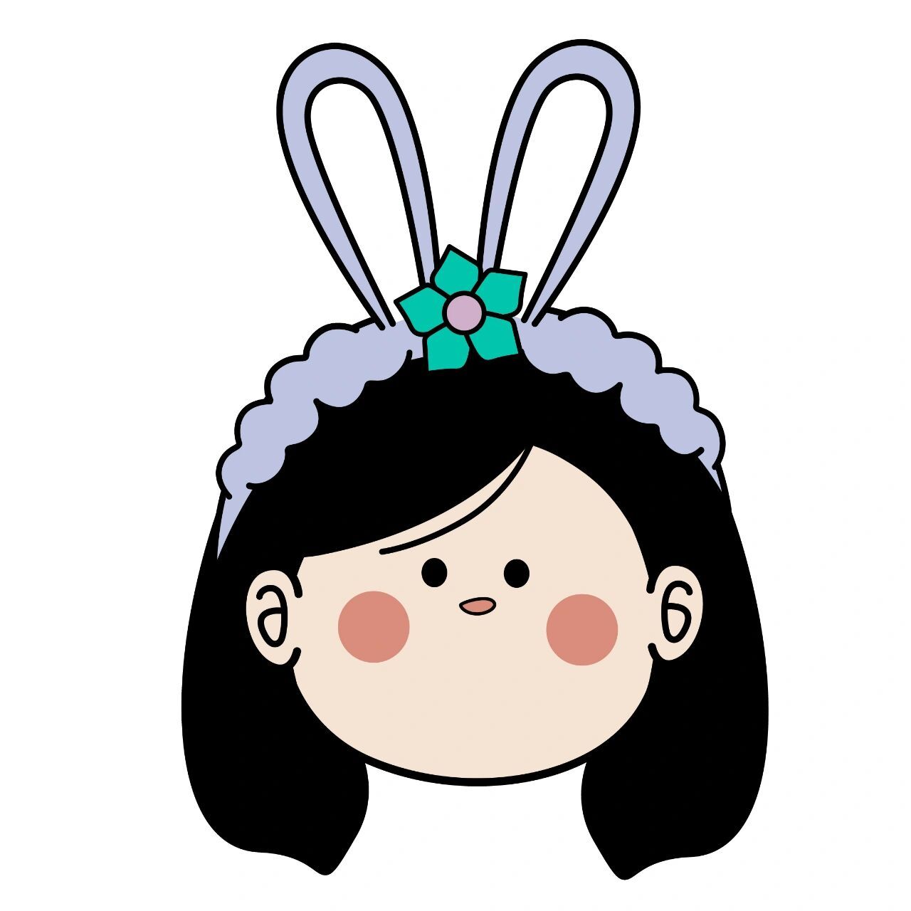 头像|大头贴妹妹 大头照,迪斯尼头箍