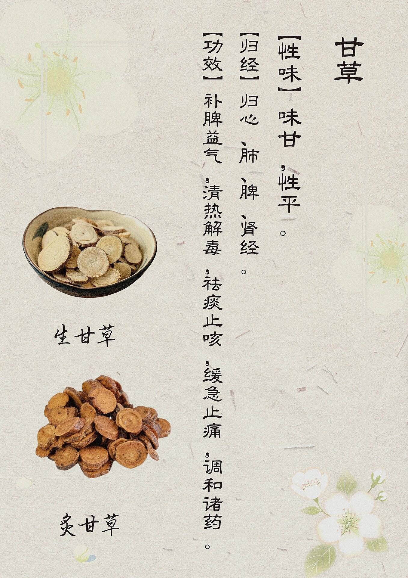 【归经】归心,肺,脾,肾经.