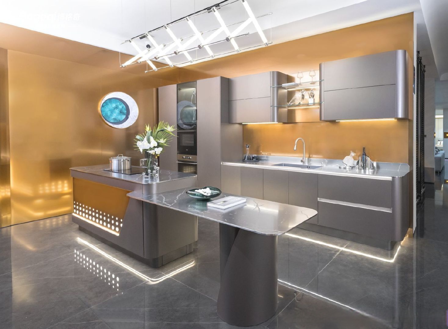 博格奇不锈钢橱柜,每一寸都透露着高级感!