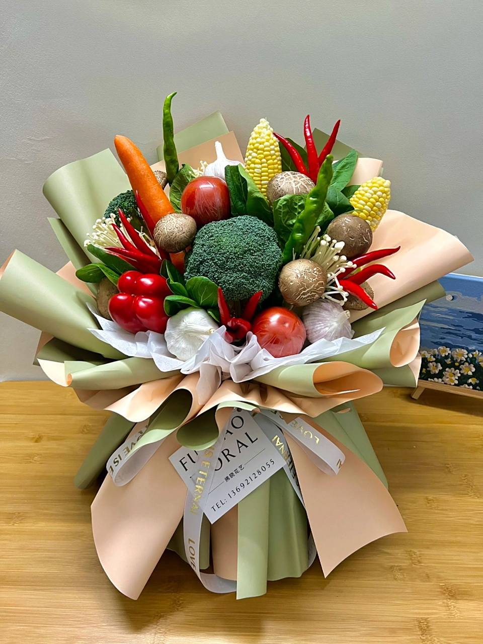 蔬菜花束97|浪漫和烟火都要9615 你就是我的"菜" 非你莫"蔬" 愿
