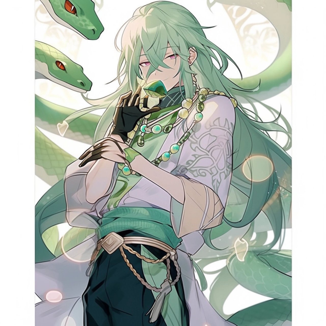 原神-白术 「白先生,有心事,从来都不说…明明很讨厌「死亡 却总在