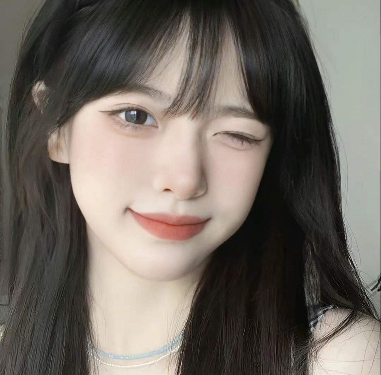 圆脸可爱女生头像 肉脸女生头像