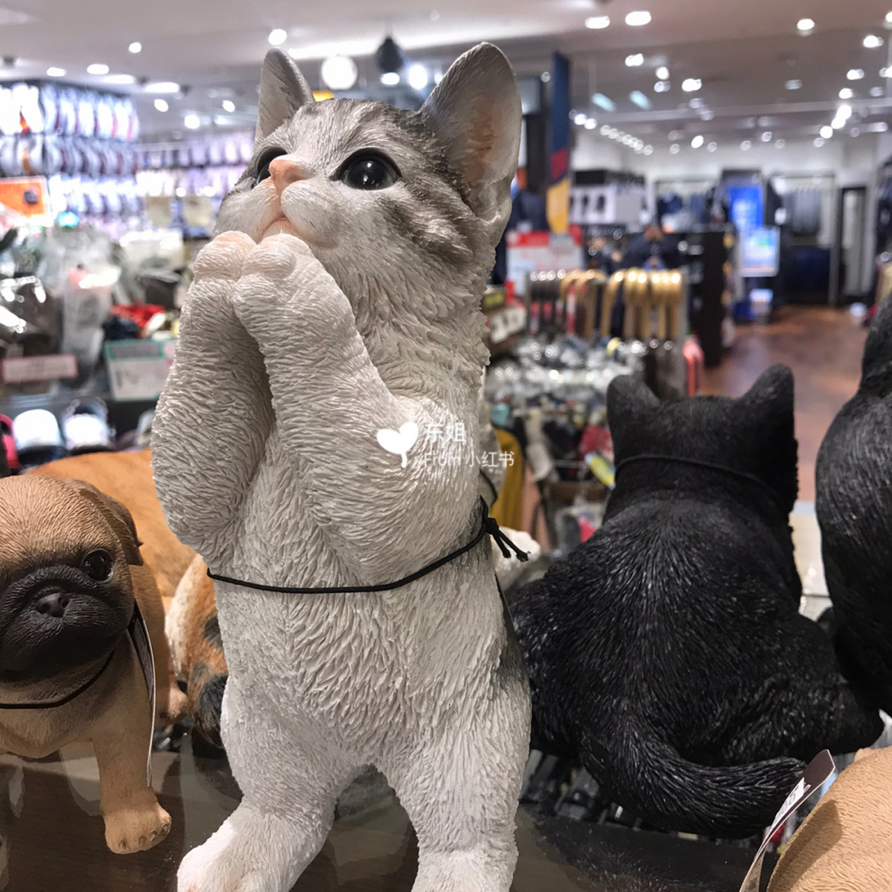 猫咪摆件 不能再可爱了