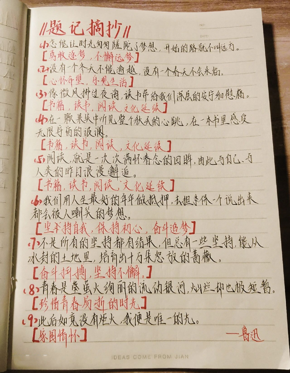 题记摘抄94 题记摘抄