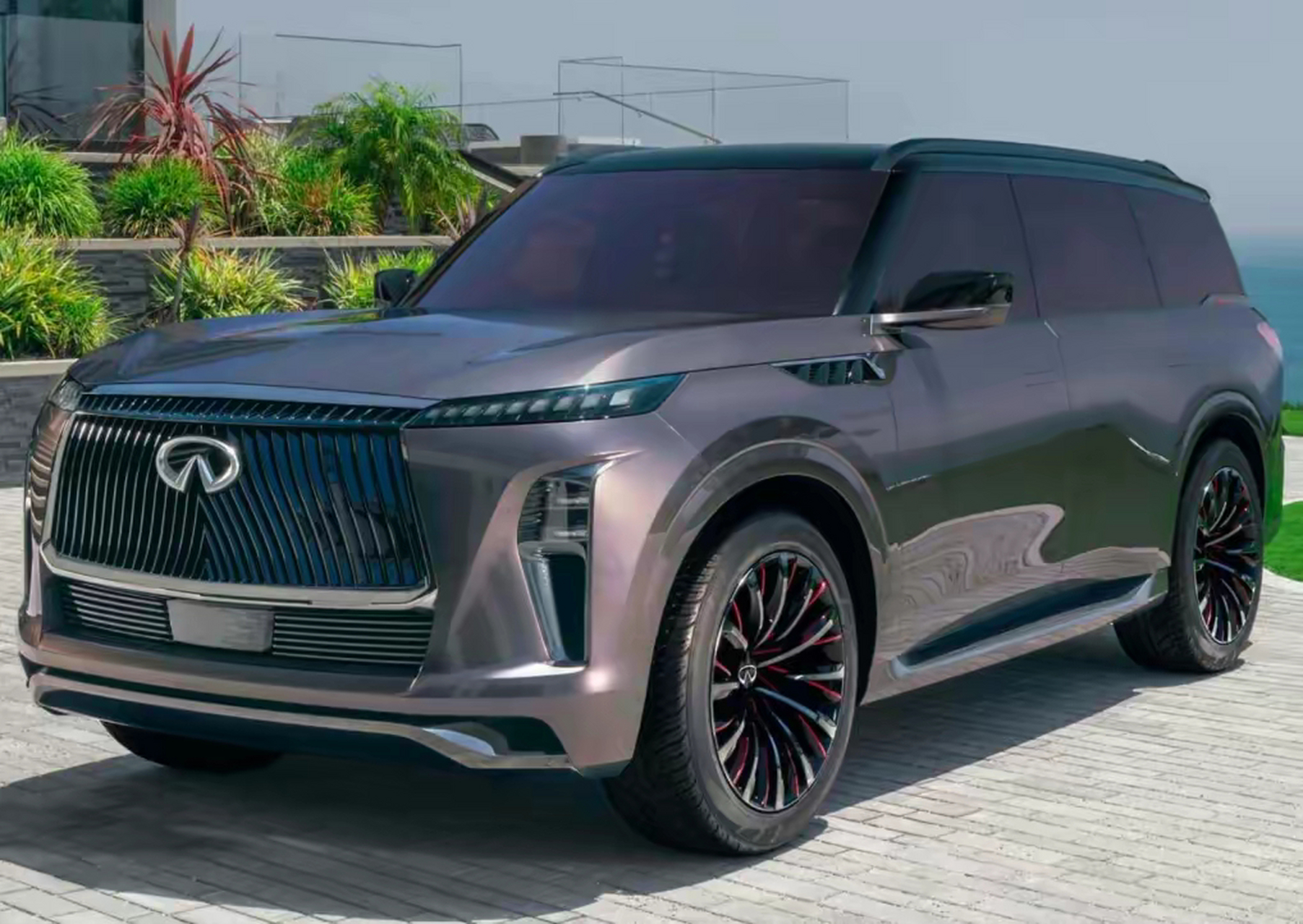全新一代英菲尼迪qx80概念版将于12月26日在国内亮相