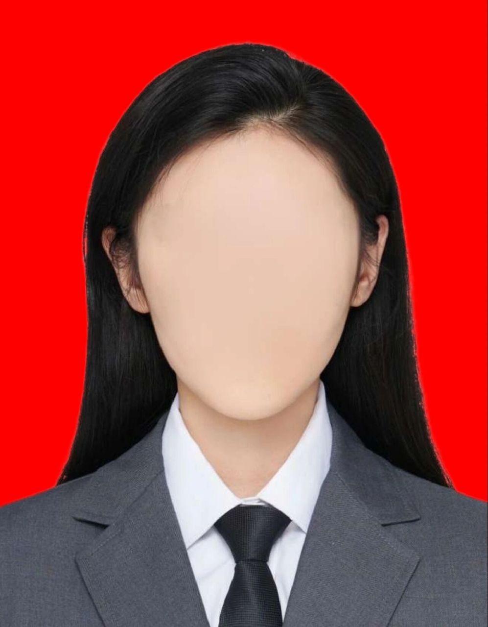 红底证件照模板来也～需要p红蓝白底的滴滴 发现一般大家都是发白底