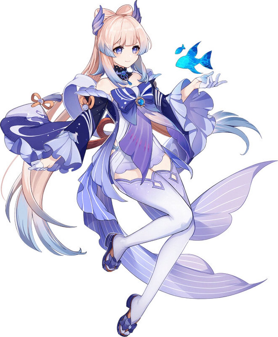 【原神角色立绘白底(透明底)素材】第一期 原神角色立绘白底(透明底)