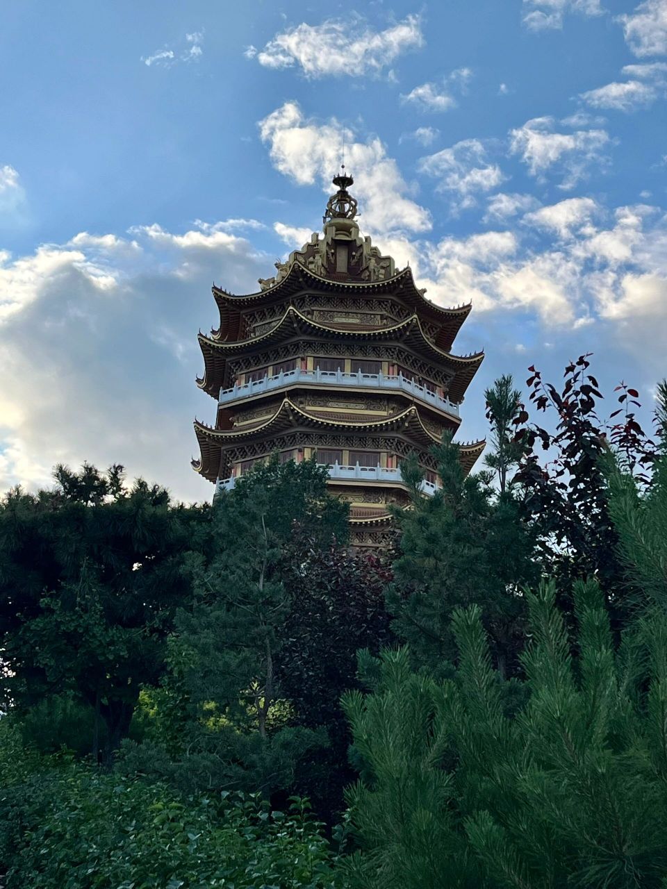 去不了西藏,就来锦州小布达拉宫吧～位于锦州凌海辽西九华山风景区