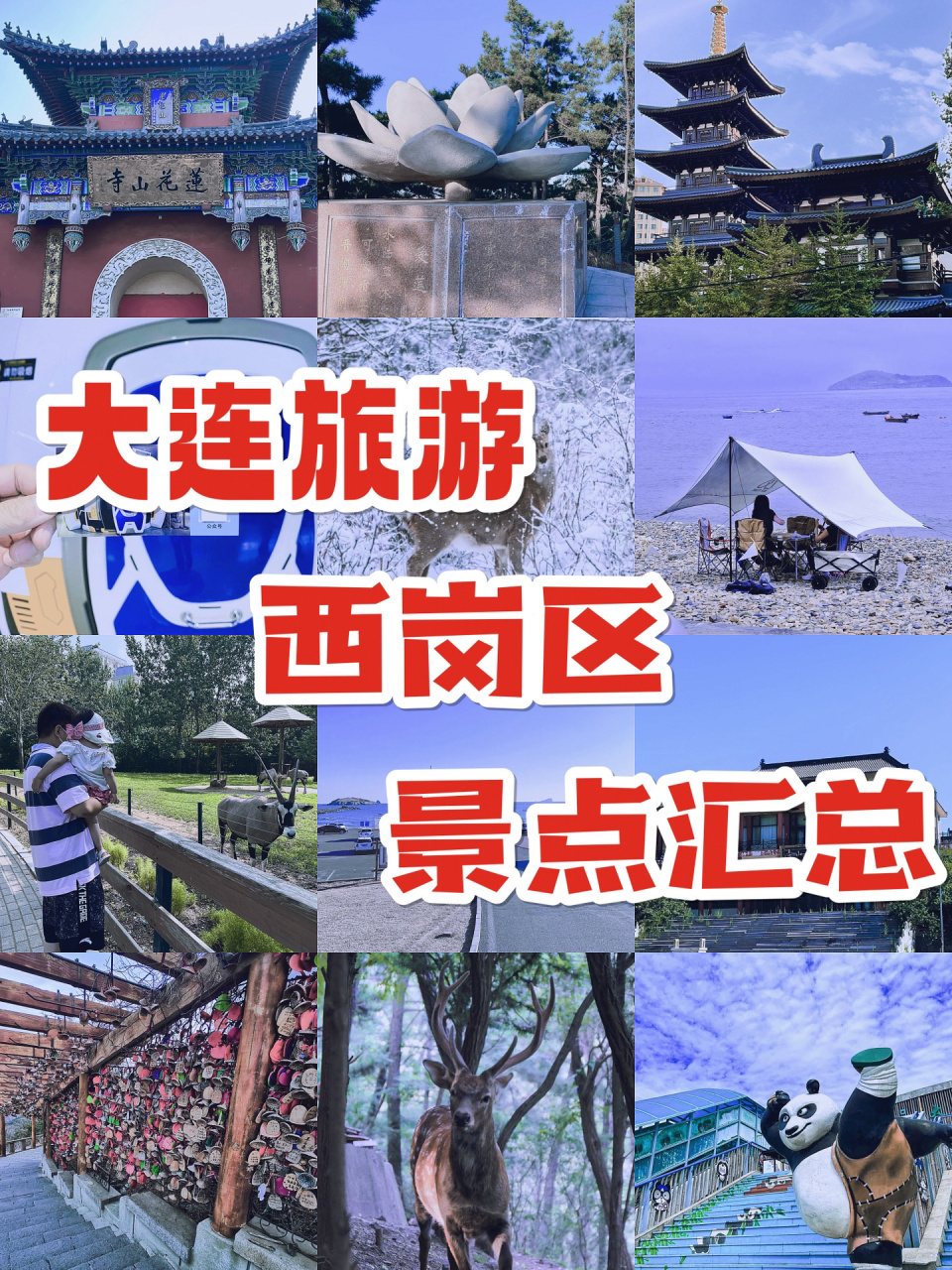 大连旅游:西岗区景点汇总 93西岗区:11566付家庄:长海岸线,夏天