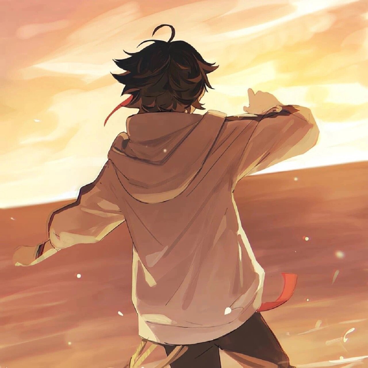 冲浪少年明朗动漫男生头像 图片为网络找图,非原创