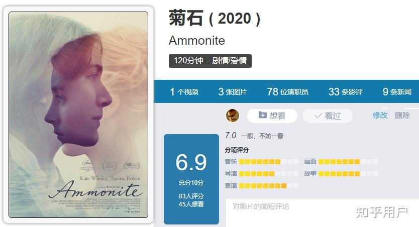 如何评价电影菊石