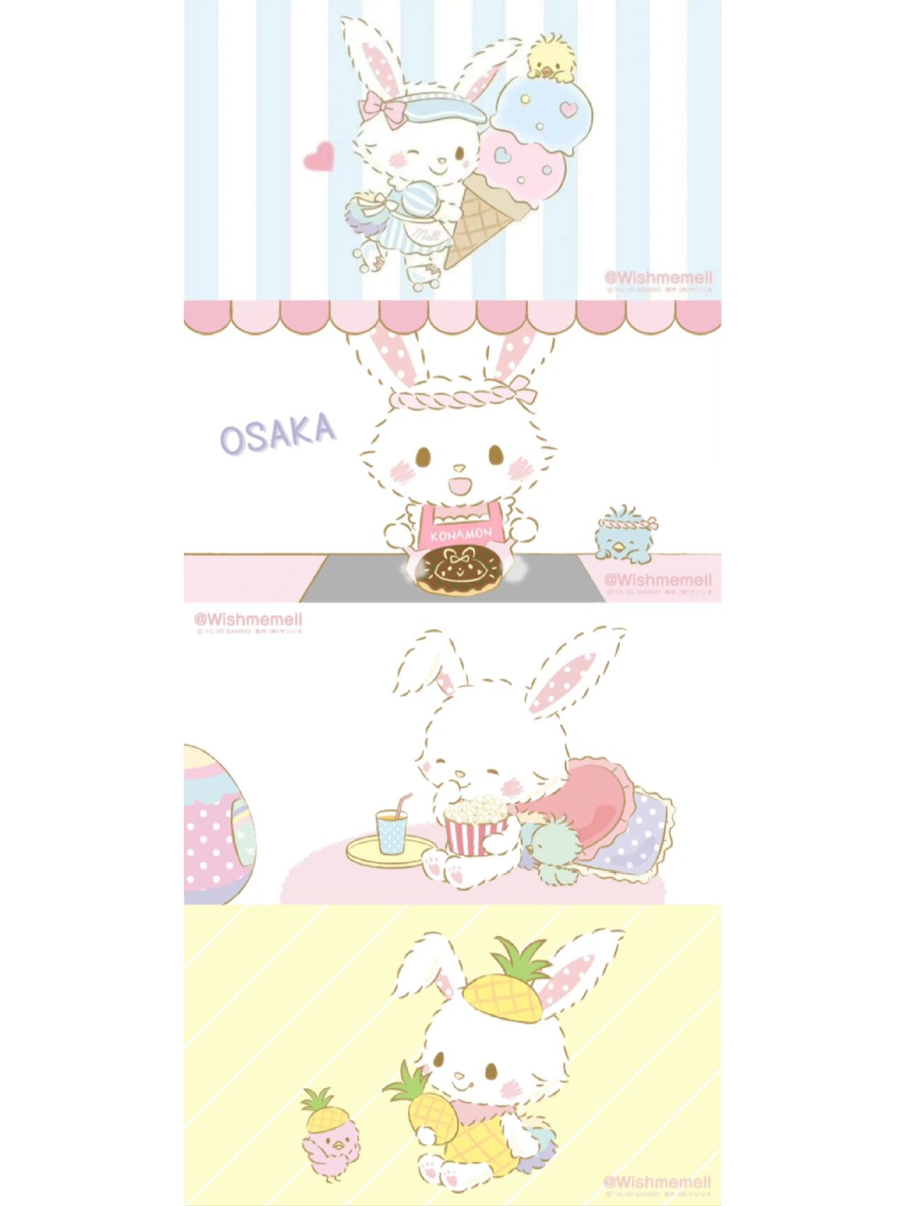 三丽鸥家族‖许愿兔wishmemell 🧩中文名:许愿兔 🌷外文名:wish