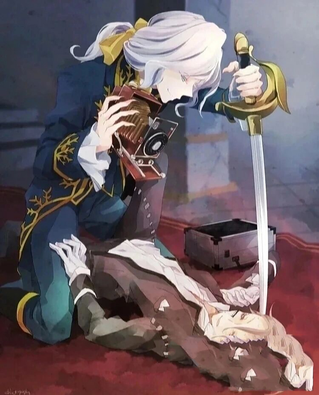 约瑟夫也不知道卡尔在地图角落哭什么,找了卡尔几天几夜的他只想快点