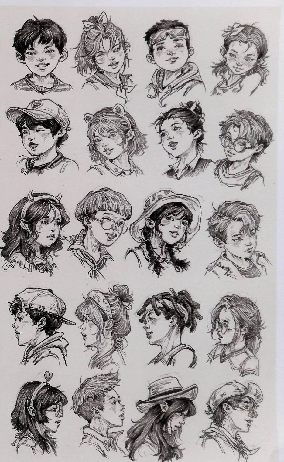 人物头像动态表情 速写动态大合集快收藏