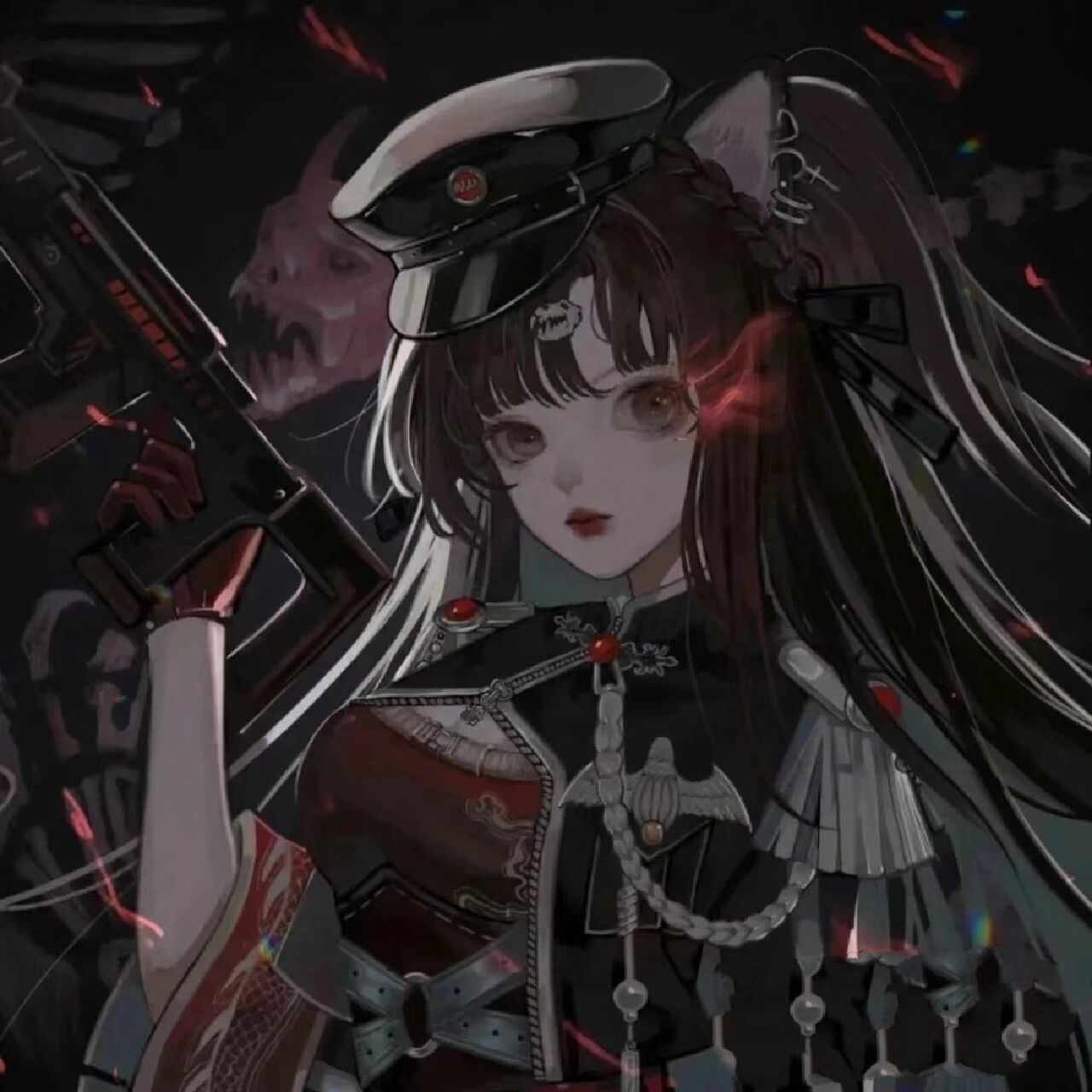 冷酷,霸气闺蜜头像女