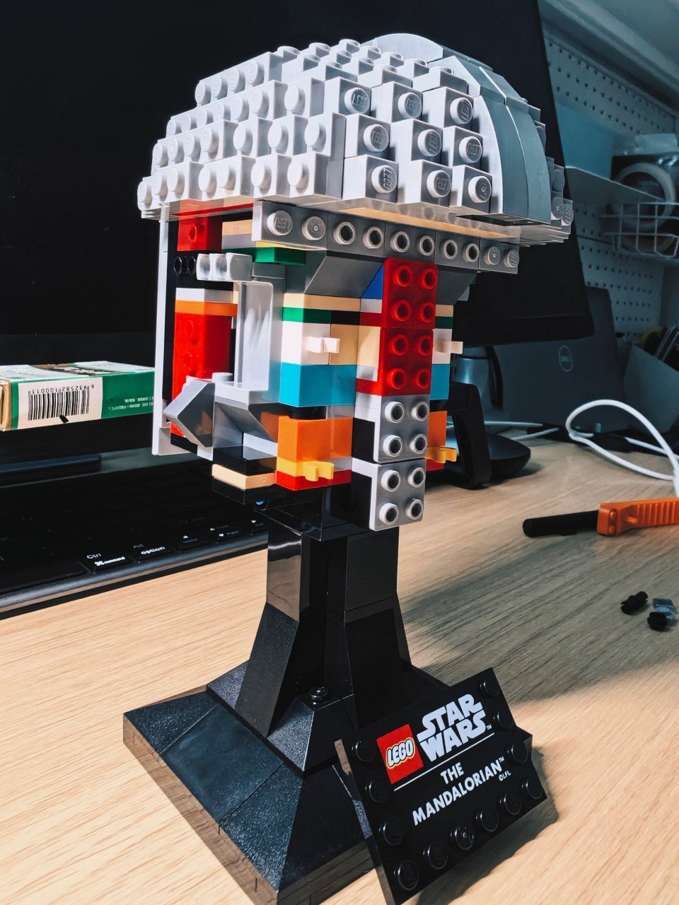 乐高75328 曼达洛人头盔 星战系列 曼达洛人头盔 the mandalorian 584