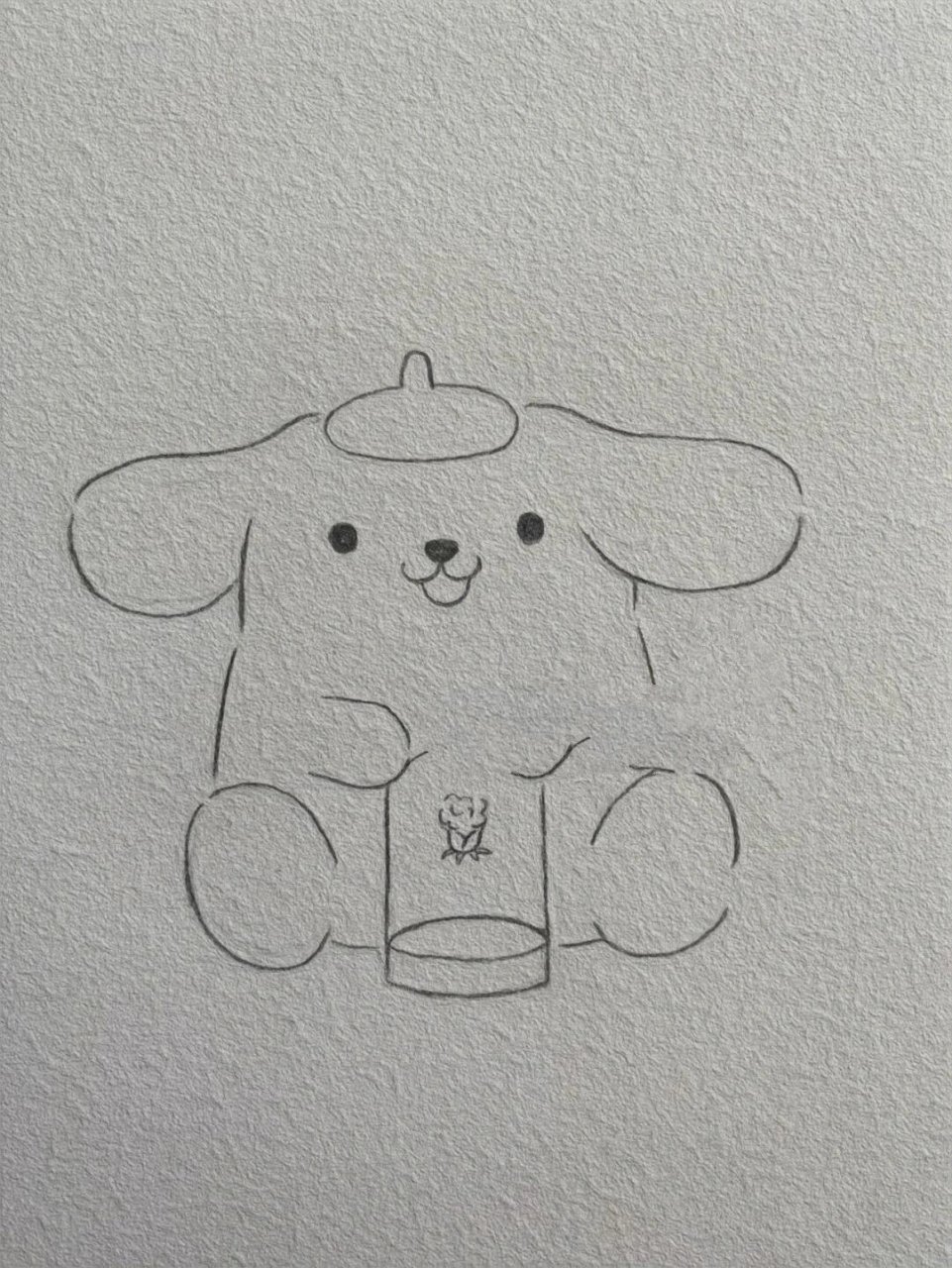 简笔画布丁狗
