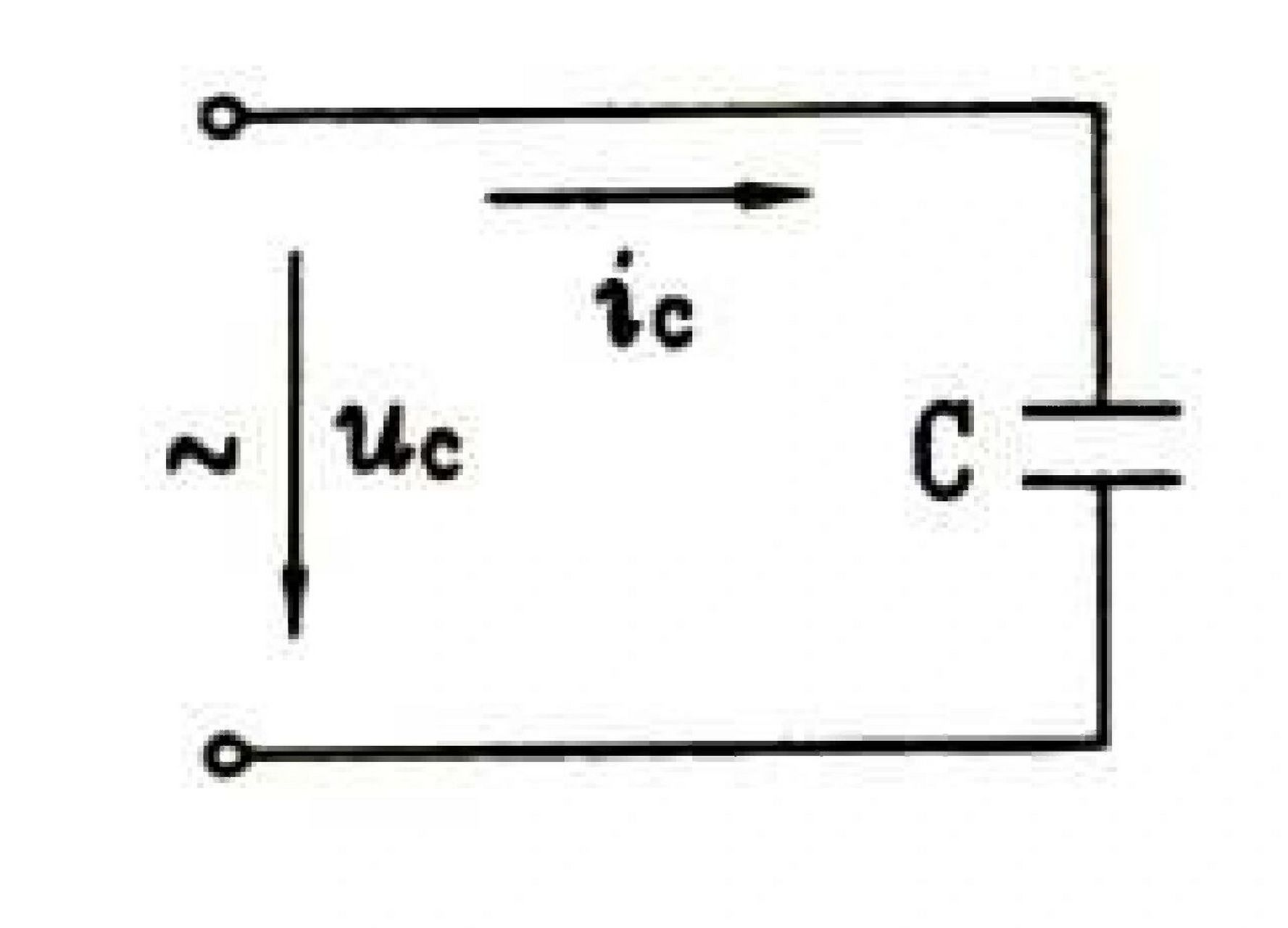 交流纯电容电路中电容的容抗,容量和频率以及电压与电流的关系 电容