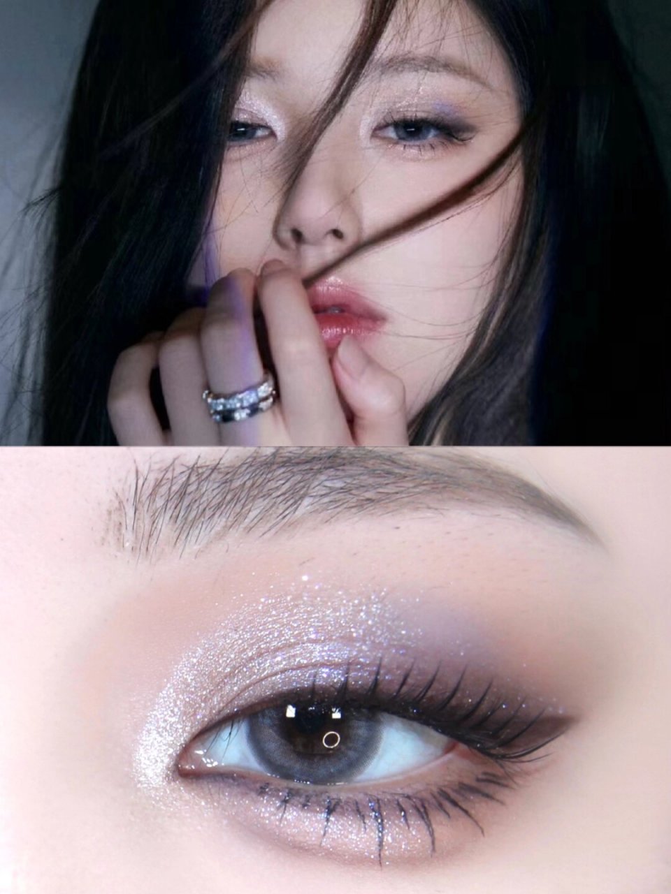 赵露思黑紫小烟熏仿妆 |  今天来当反派女主 露思每次妆造都狠狠惊艳