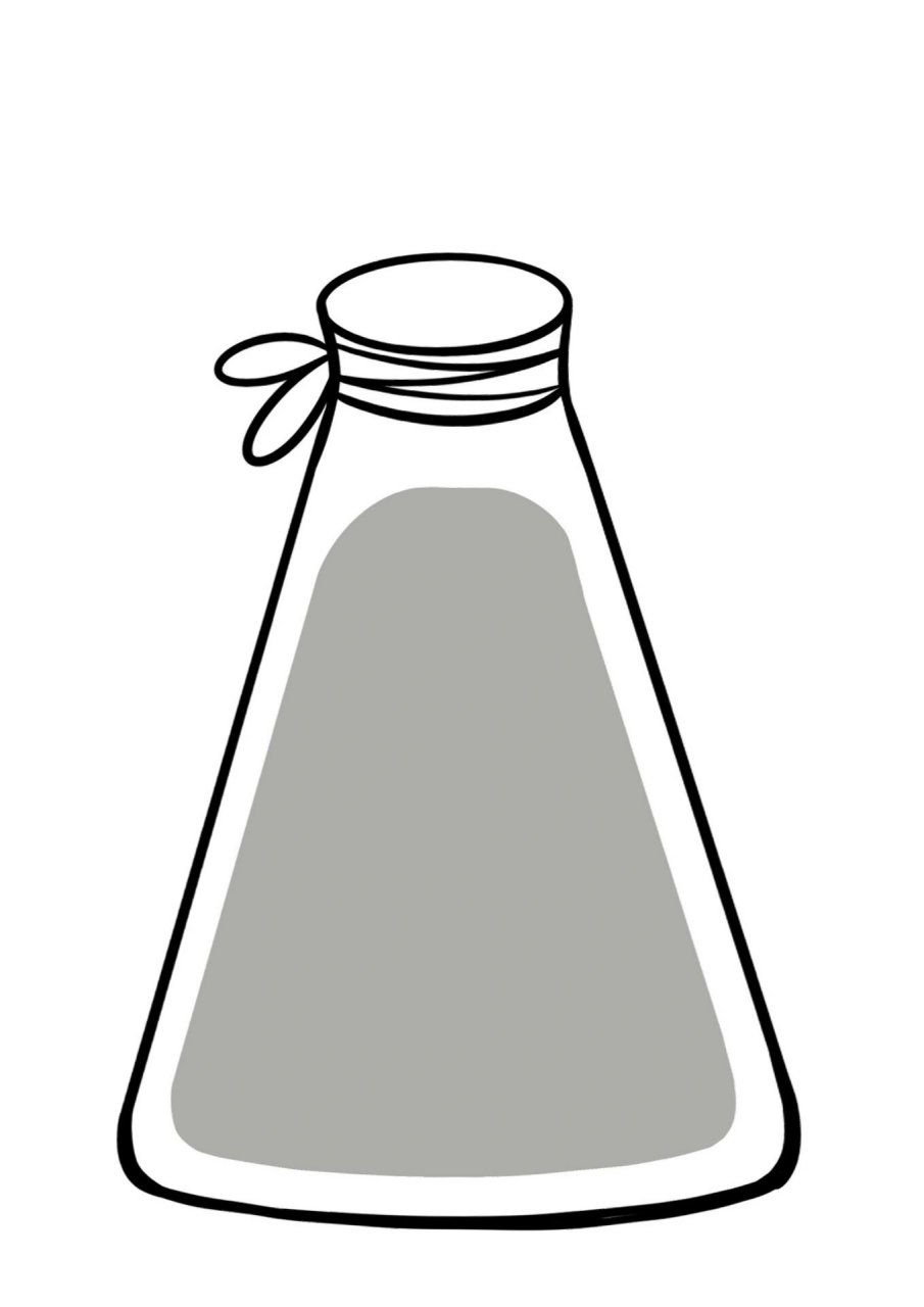 瓶子里的春天素材(一)直接打印使用!