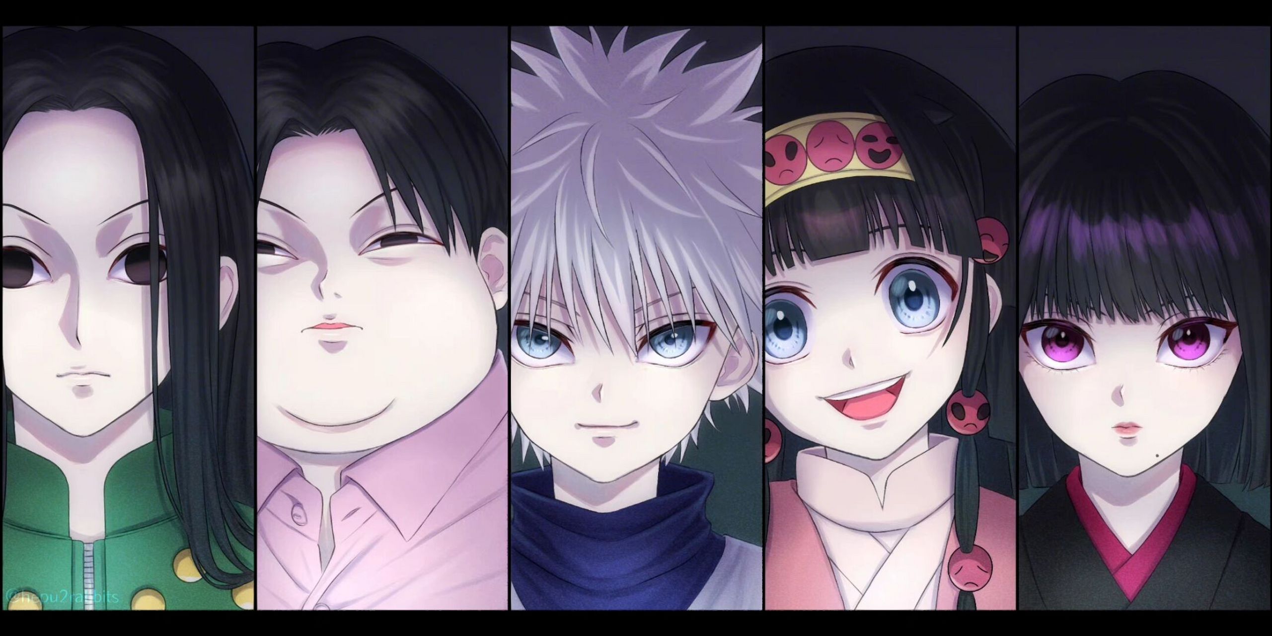 揍敌客家的五兄弟 #揍敌客# #动漫# #全职猎人##动漫壁纸