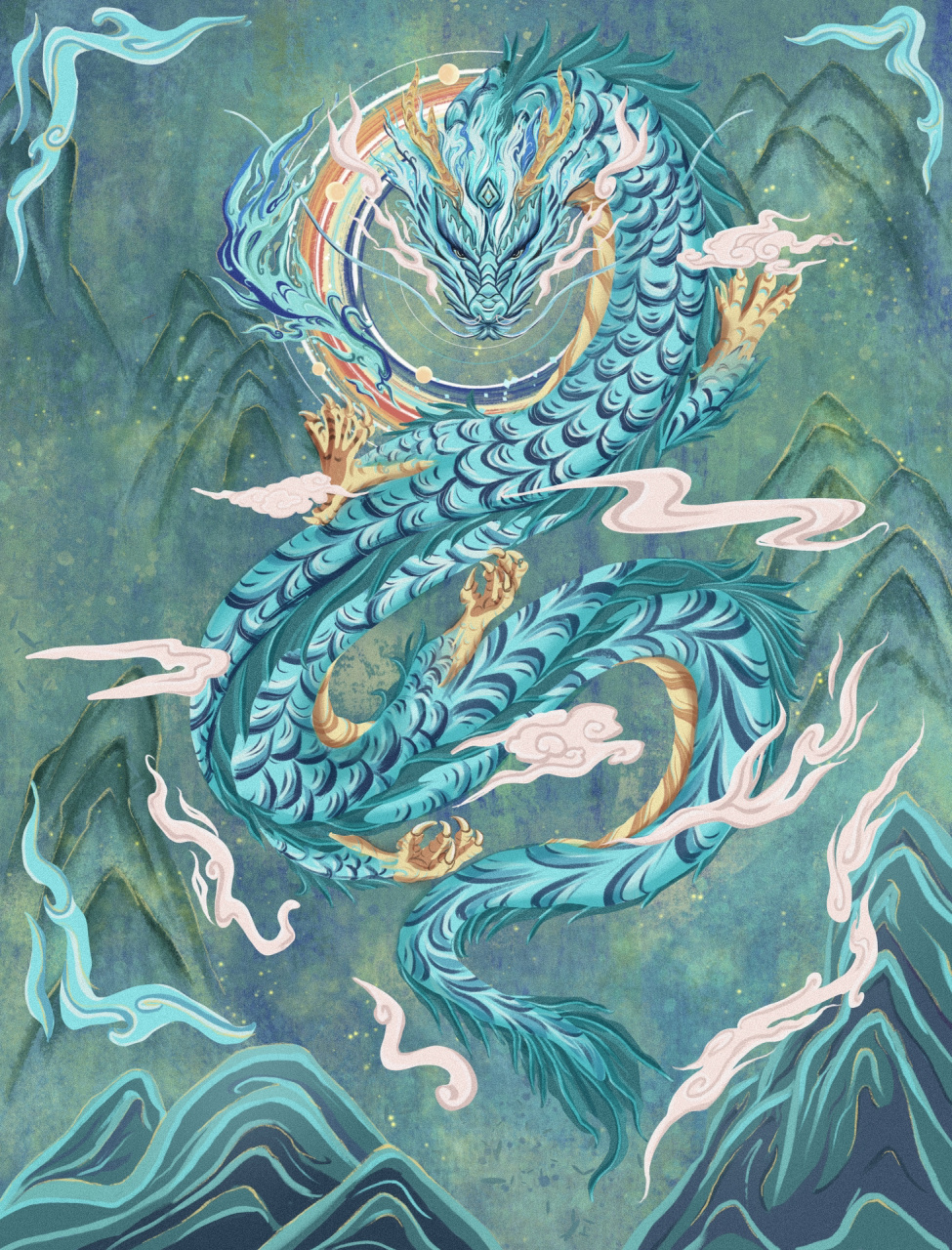 四大神兽毕设之一青龙