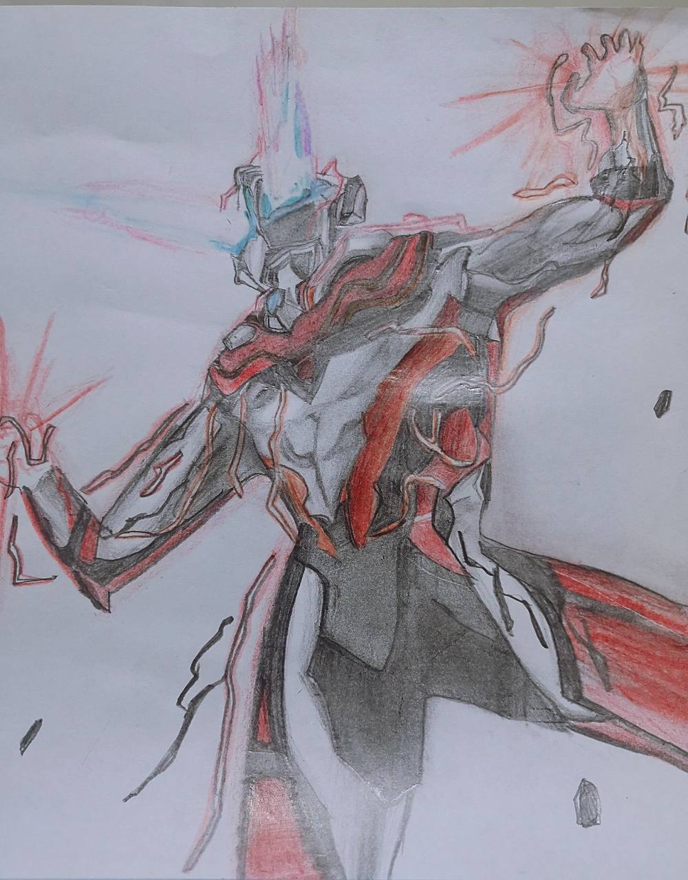 捷德奥特曼手绘 这次画得是不是更好了呢?