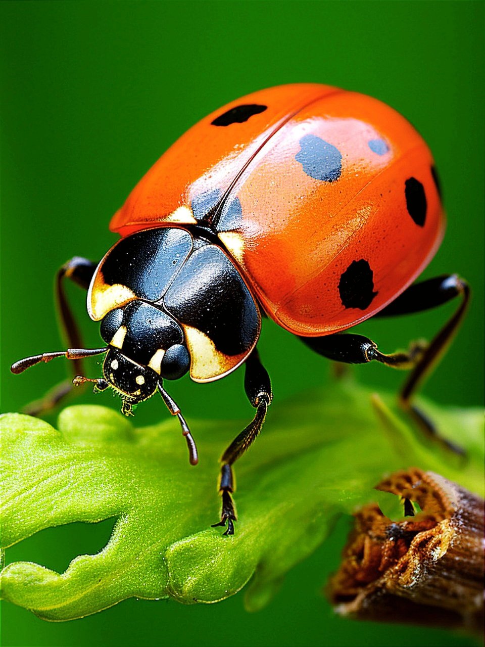 动物系列写生素材 | 近距七星瓢虫