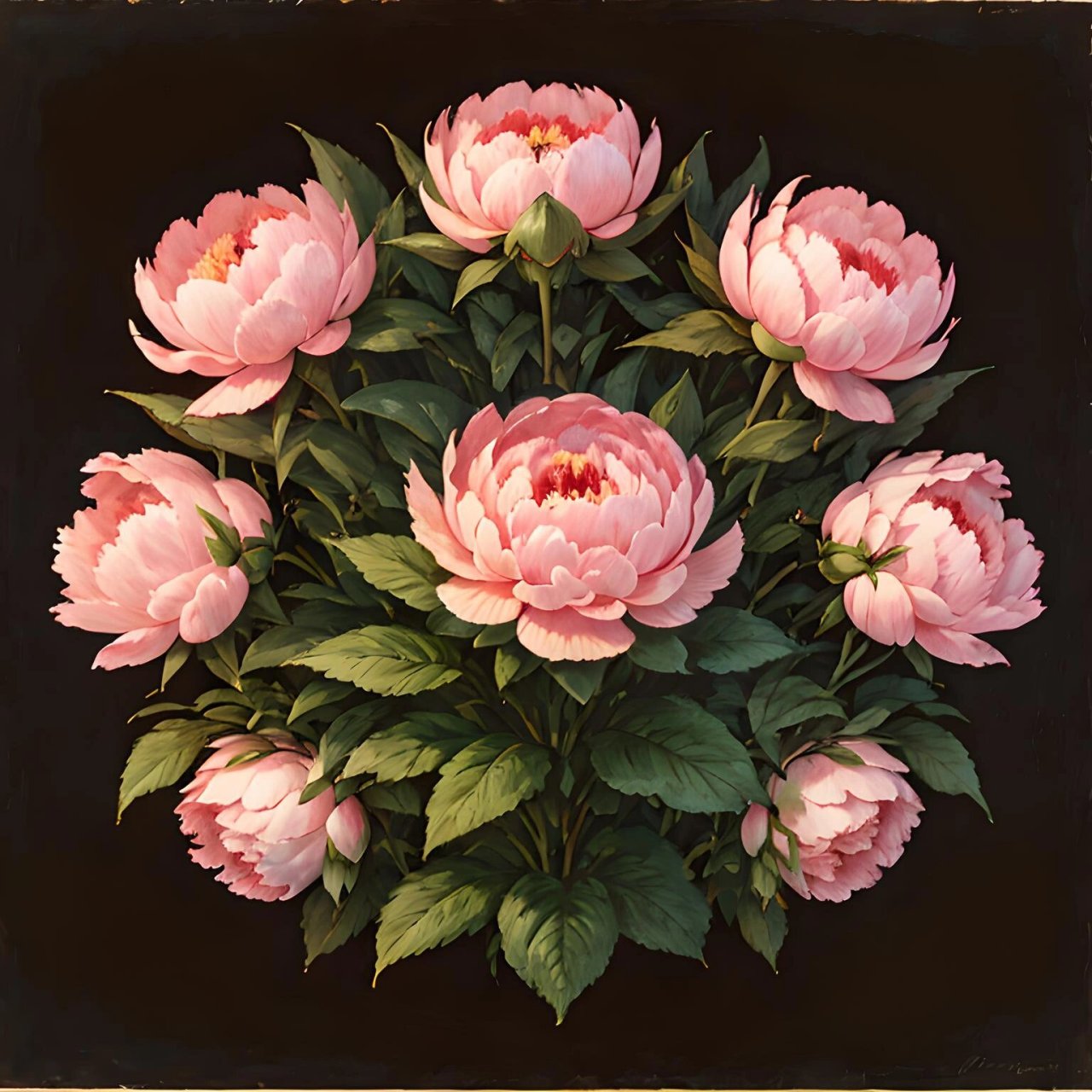 花花头像-牡丹花