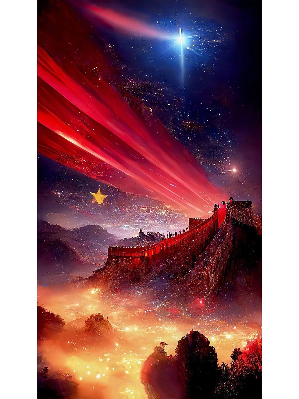 星星之火壁纸 星星之火可以燎原