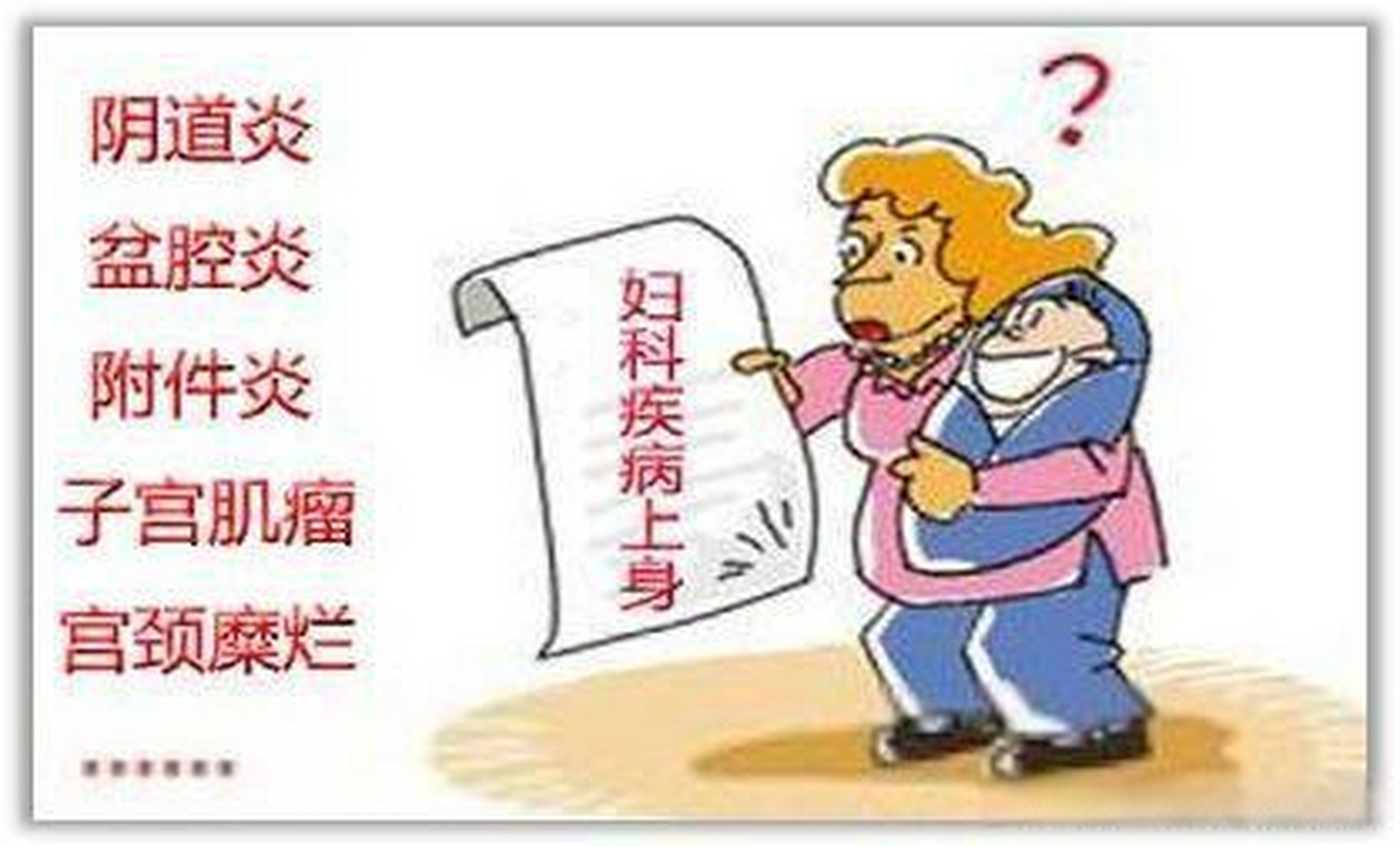 3种妇科炎症,3种症状,建议收藏!