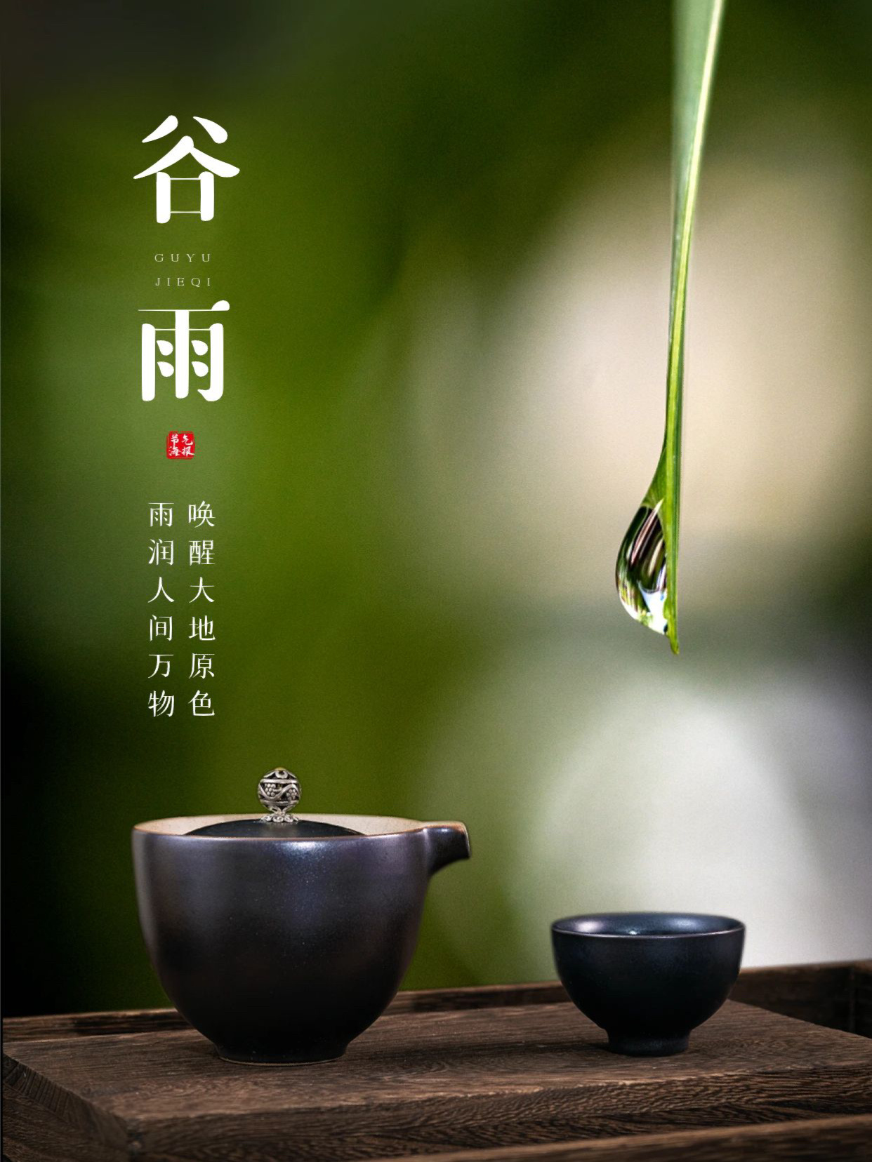 雨水海报集合 雨水来,好事来.雨水淋,好心情