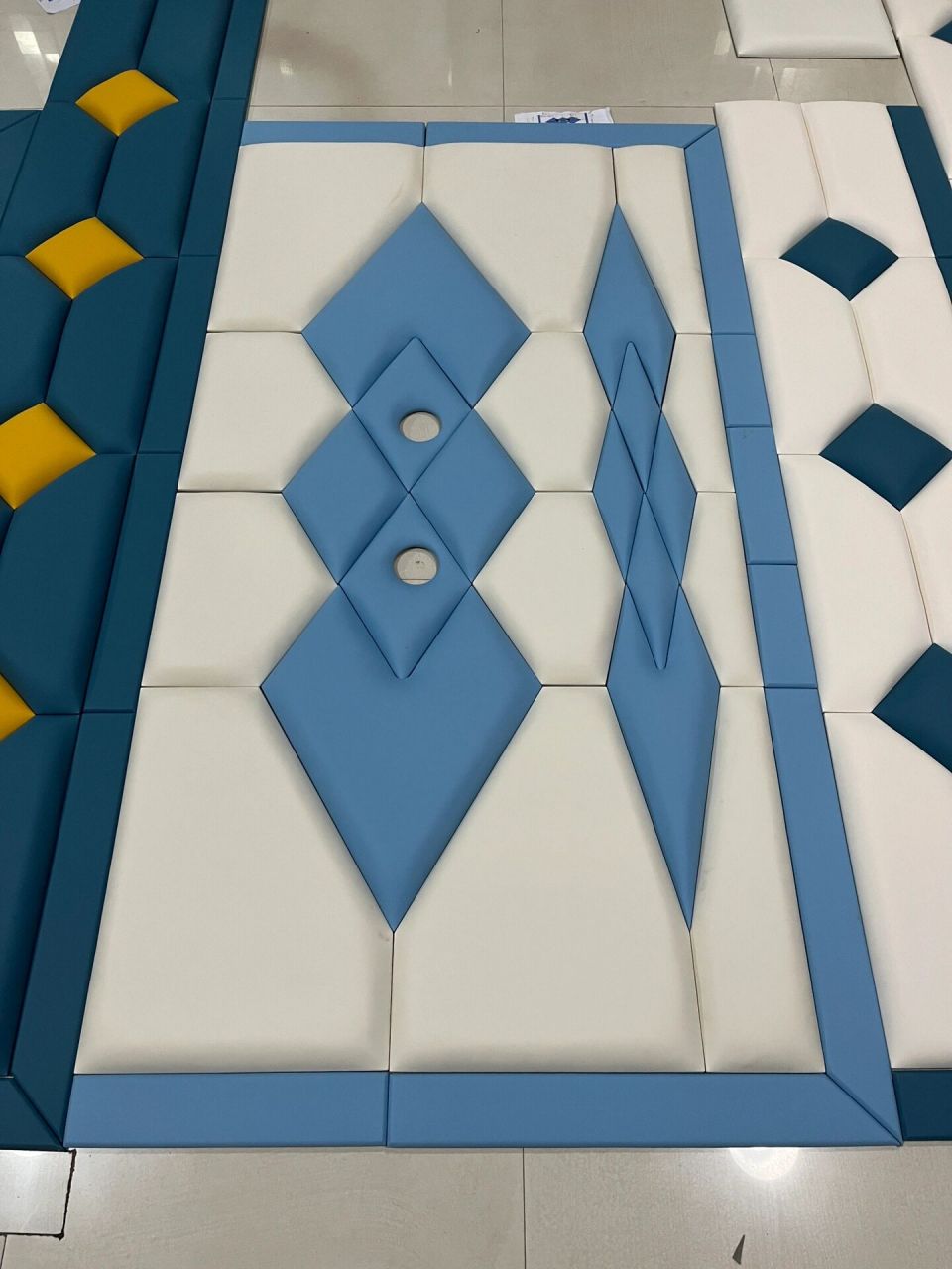 卧室床头榻榻米墙围炕围子软包硬包家居软装