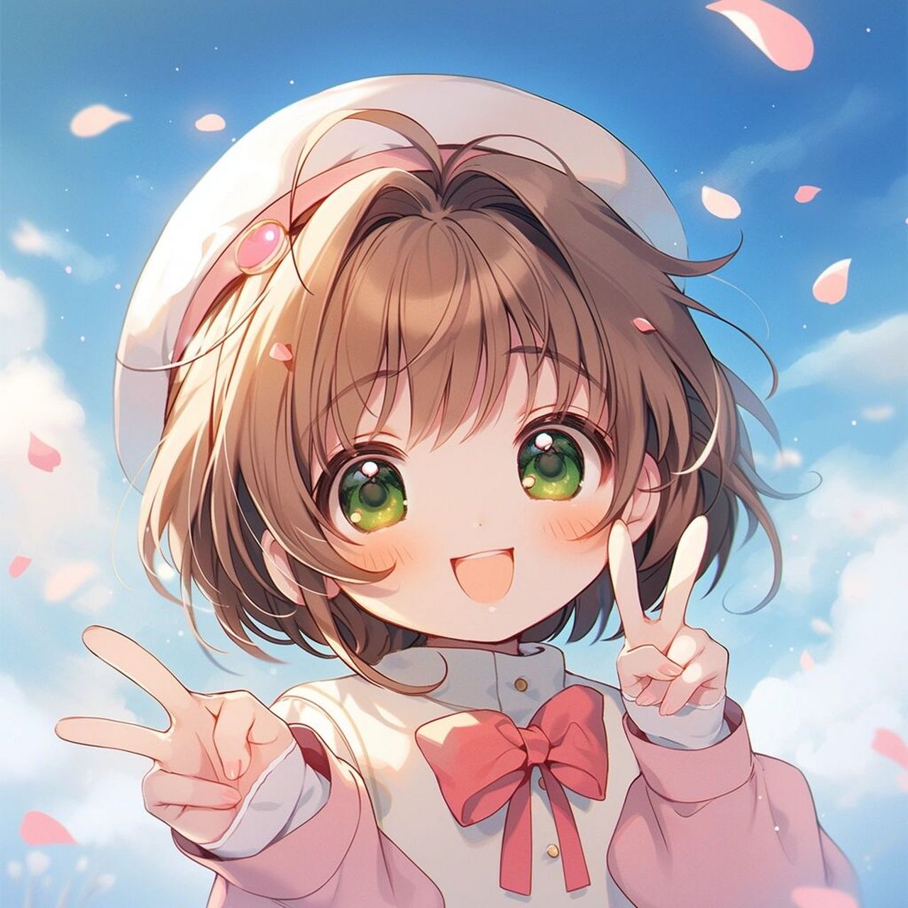 闺蜜头像|知世7015小樱 完美姐妹达成!