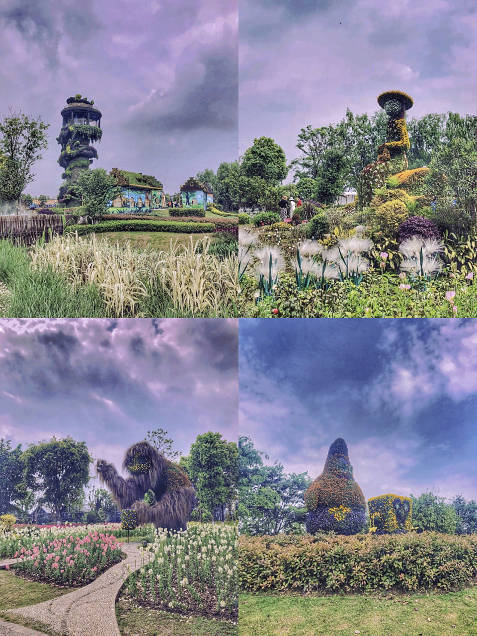 成都周边 梦幻童话世界 最美观花公园 成都大邑县锦绣安仁奇境花园