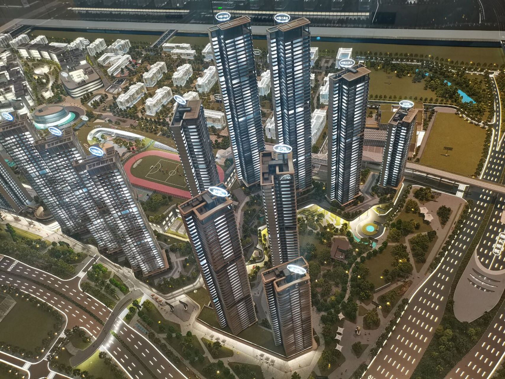 「前海时代三期」小区楼栋分布 「前海时代三期」住宅,其中53栋a座,53