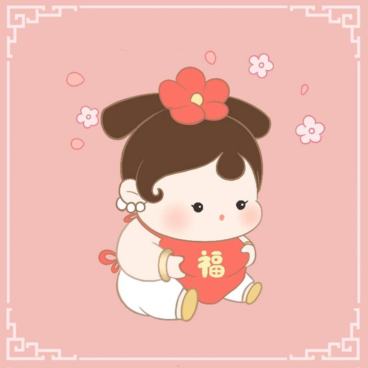 饱格格头像|肚子胖胖97生活旺旺 96一波饱格格手绘头像献上