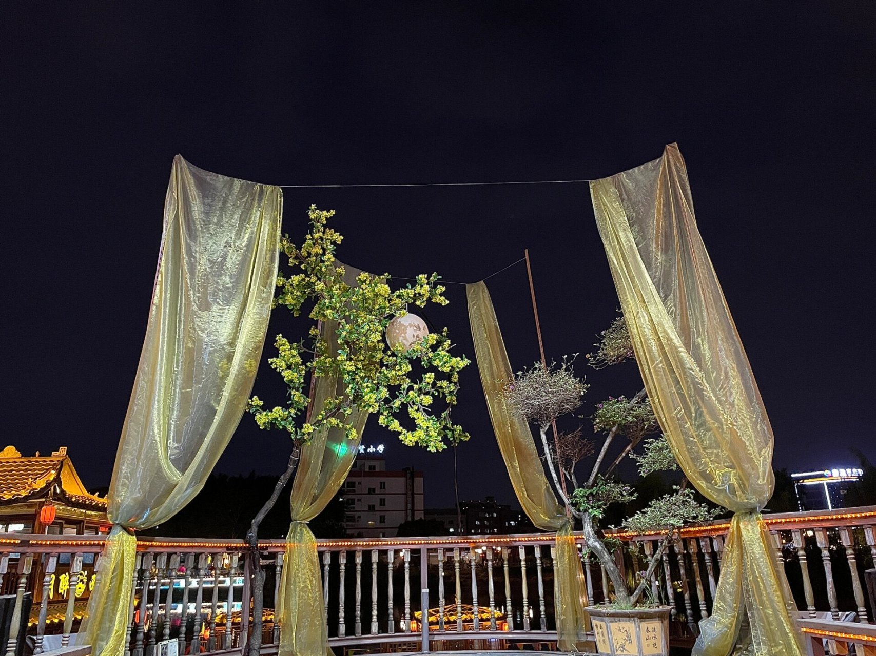 寮步西溪古村打卡91 地方不是很大 稍微晚点去吹吹风92 看看夜景