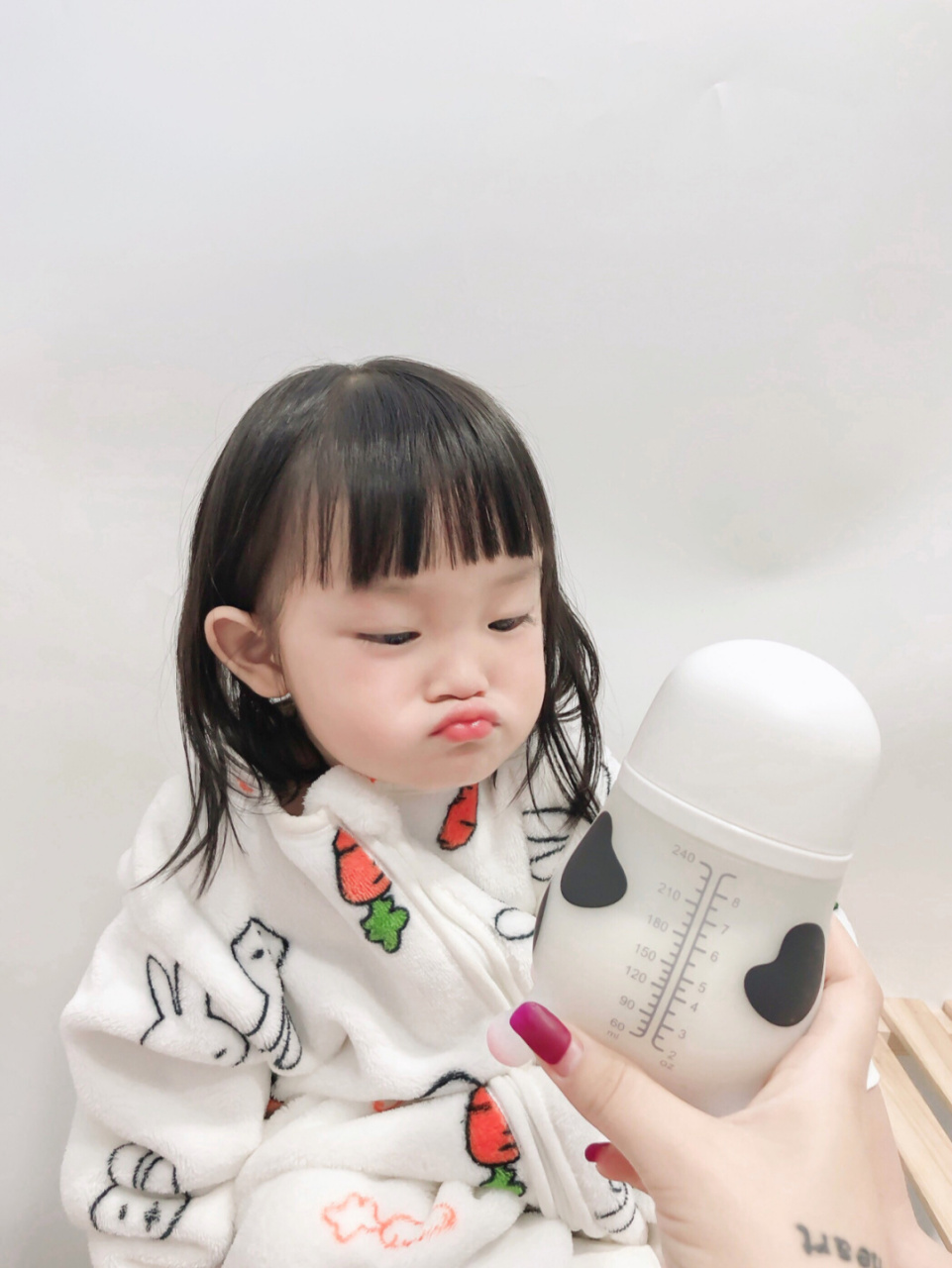 最近新给诺诺种草了7815一款babykingdom90奶牛奶瓶92真的