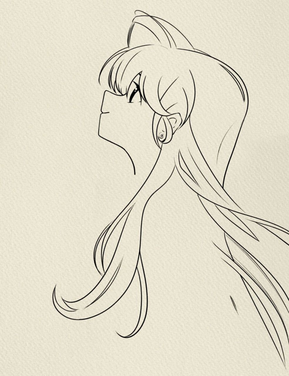 毛利兰简笔画过程 #临摹# #绘画临摹# #铅笔画# #毛利兰# #柯南