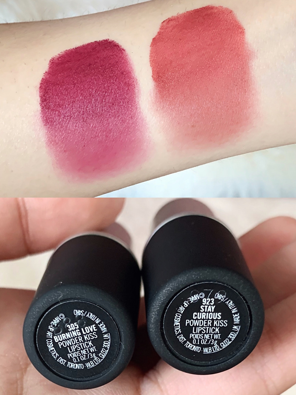 水嫩到不行的mac923 无法形容的美腻99 夹杂了一丝橘调的干燥玫瑰