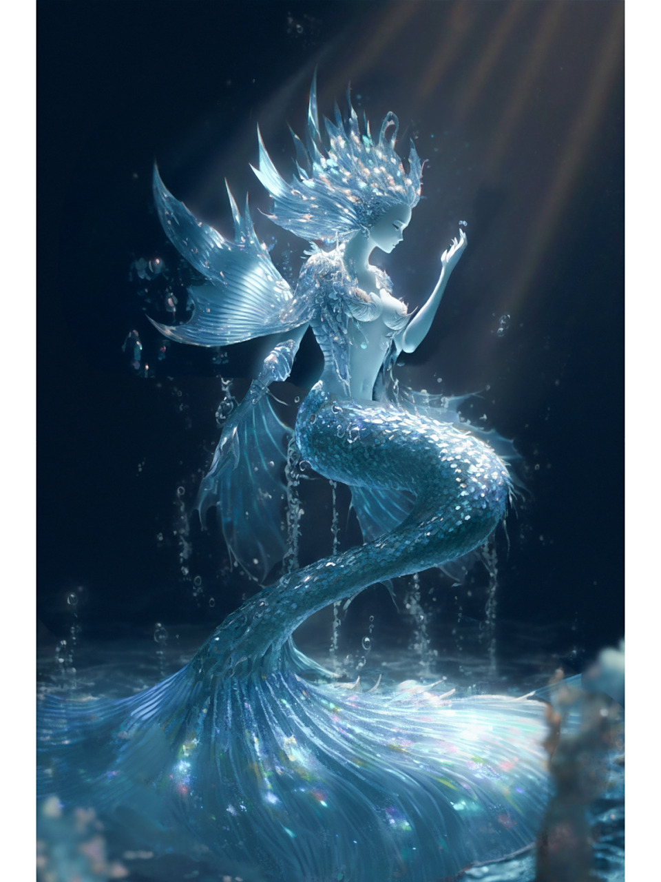 第十四集|山海经之鲛人 《山海经-海内南经》:"氐人国在建木西,其为人