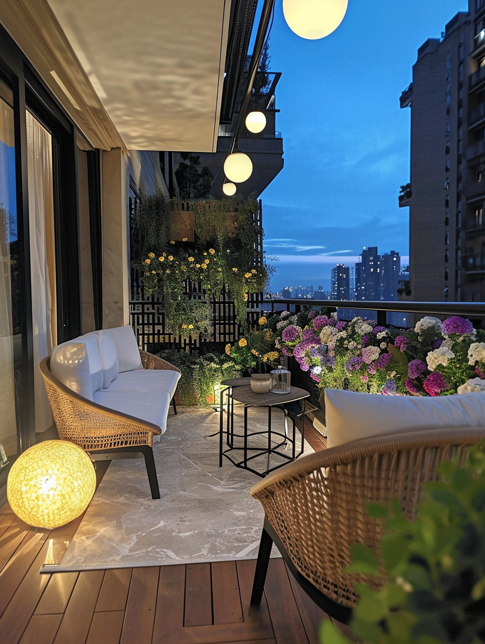 晚上,我喜欢一个人站在阳台上,感受着微风拂过脸庞的温柔.