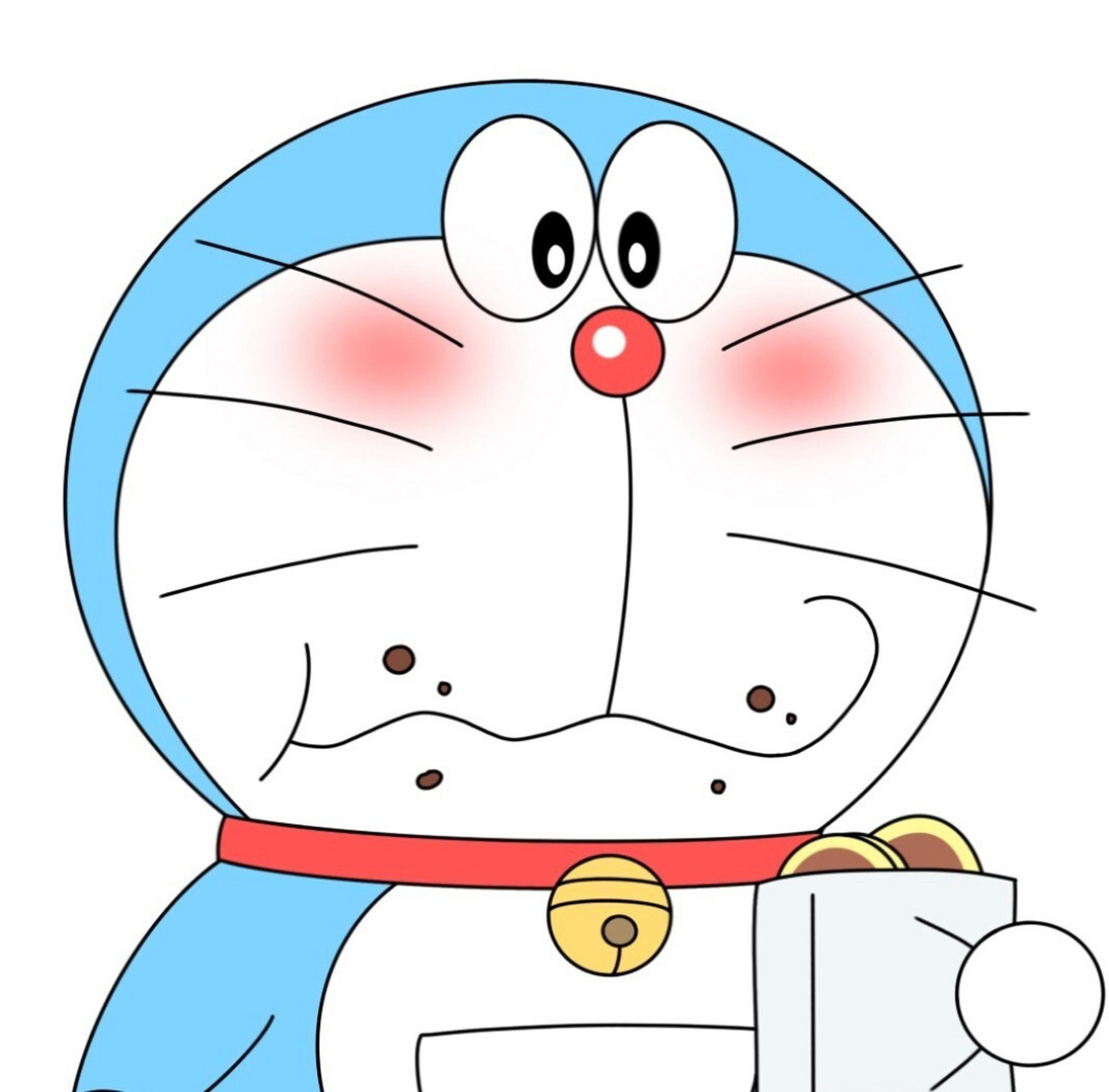 蓝胖纸你不能再吃啦!小头像 原来蓝胖纸是个可爱滴小吃货呀!