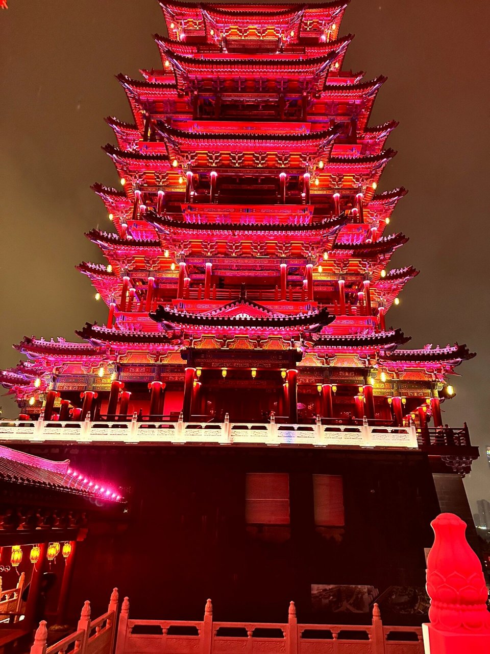 沿江夜景,南充夜景真滴好美咯