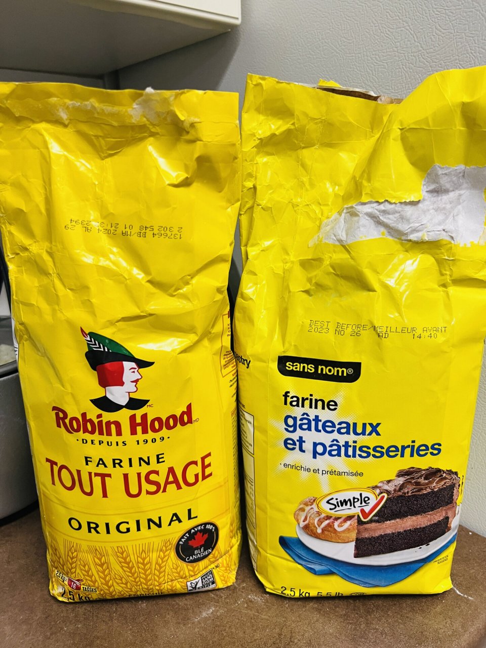 加拿大面粉做手工馒头 robin hood中筋粉80克,no name低筋粉40克,酵母