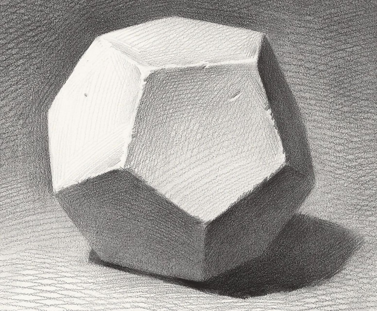 正五边体怎么画?