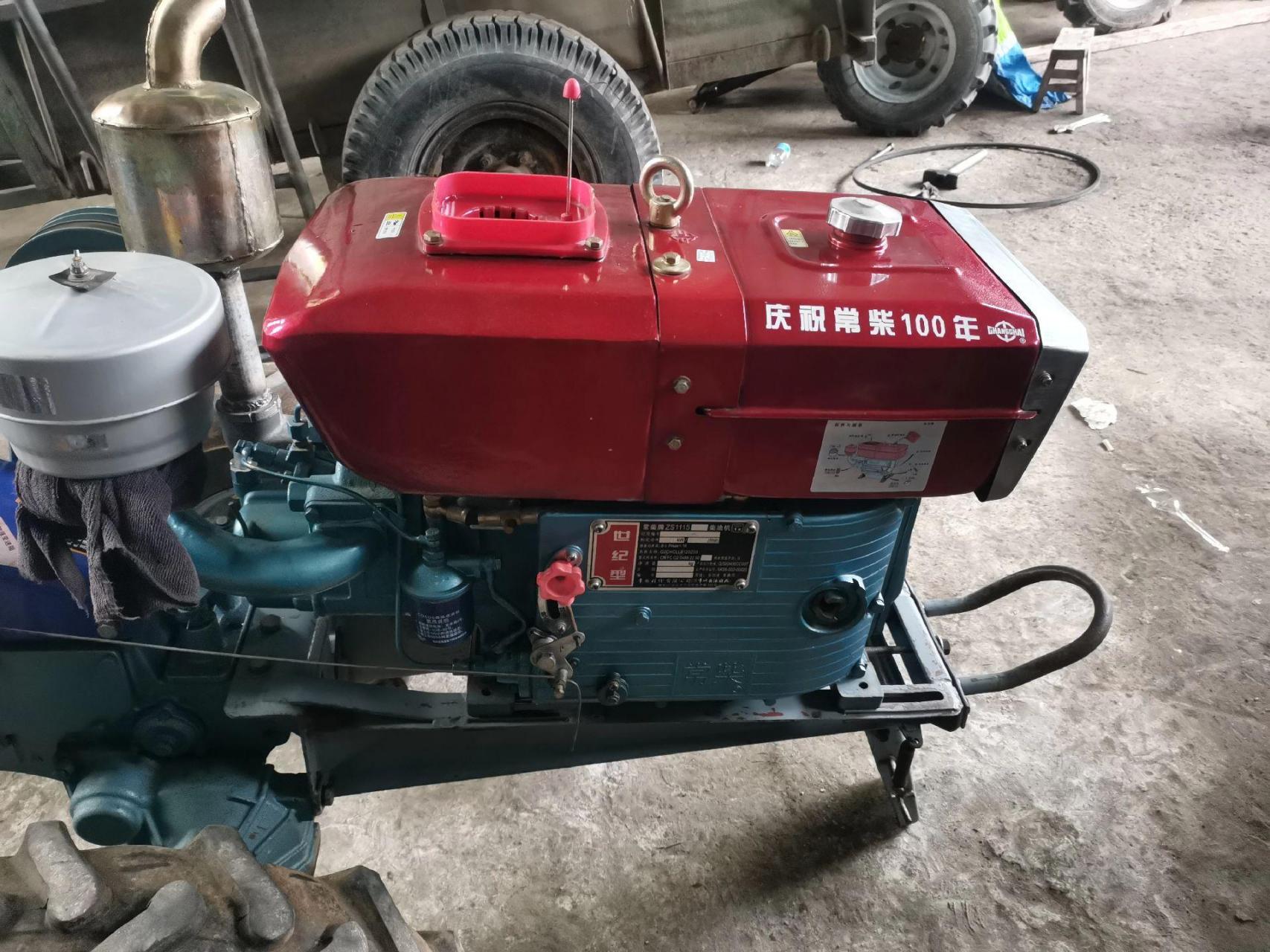 九点九成新常柴1115柴油机,盐城抵盘,车况如图